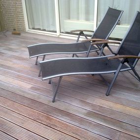 Houten terras door Rovon