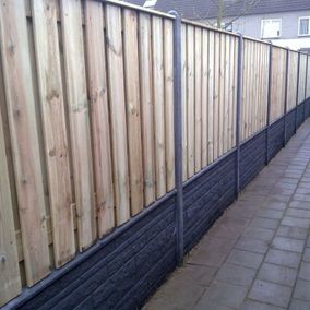 Schutting door Rovon Service Tuintechniek