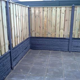 Schutting door Rovon
